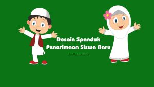 Desain Spanduk Penerimaan Siswa Baru 2024